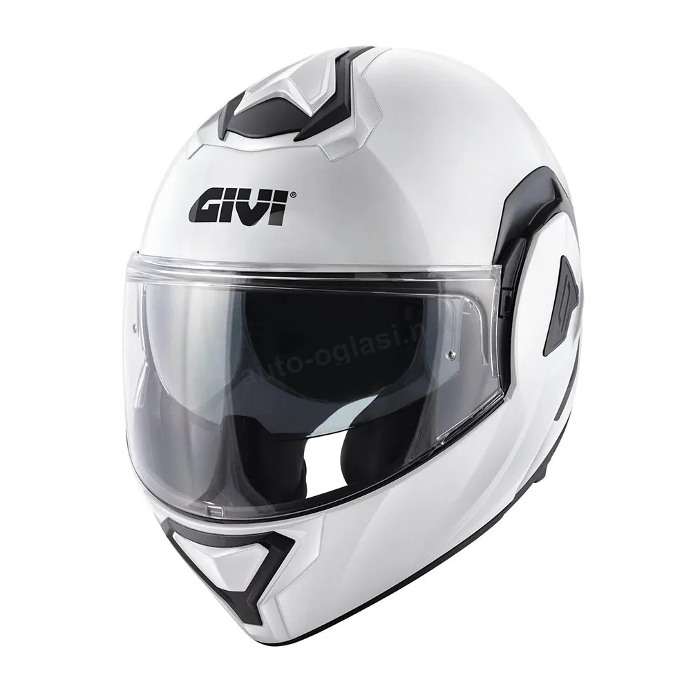 Kaciga GIVI Flip Up X30 sjajno bela M