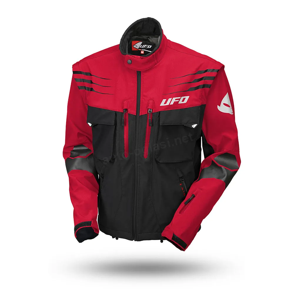 Jakna UFO ENDURO crno crvena L