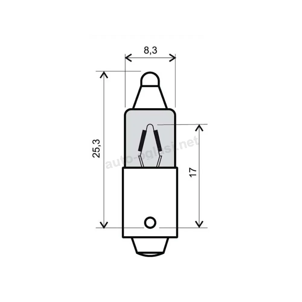 Sijalica 12V 23W 180 stepeni RMS