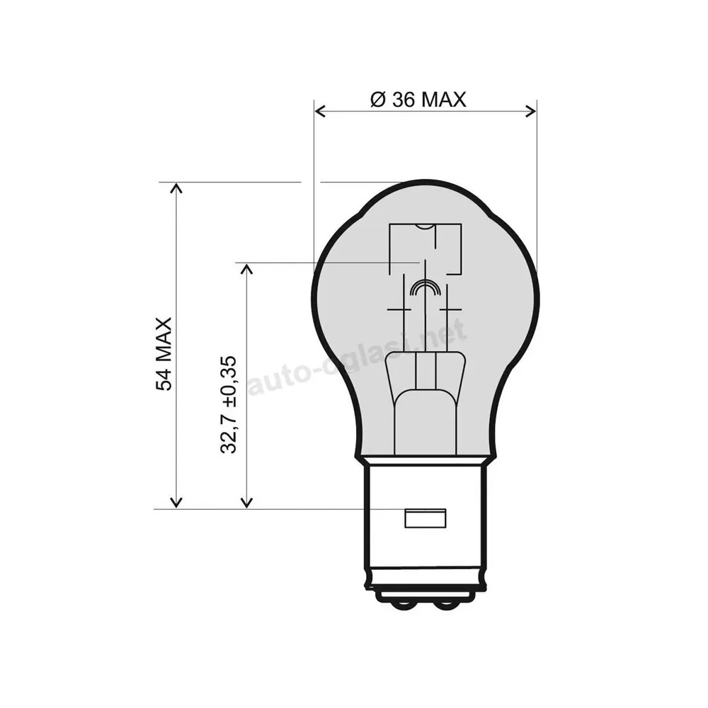 Sijalica 12V 35/35W S2 BA20D RMS – kvalitet