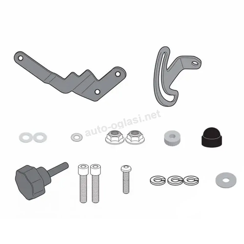 Ojačanje nosača vizira Kappa BMW R 1250 GS (19-23) D5131KITK