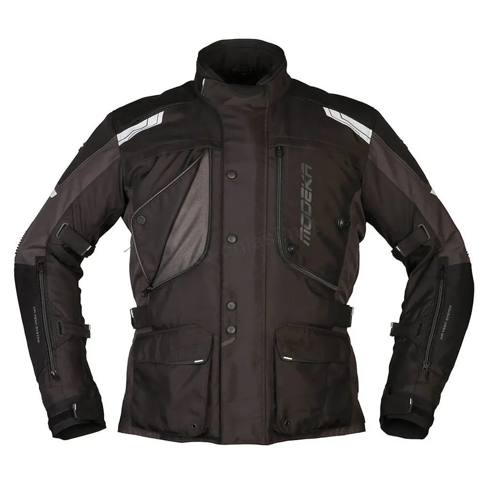 Jakna AERIS crno siva 68 / 8XL MODEKA