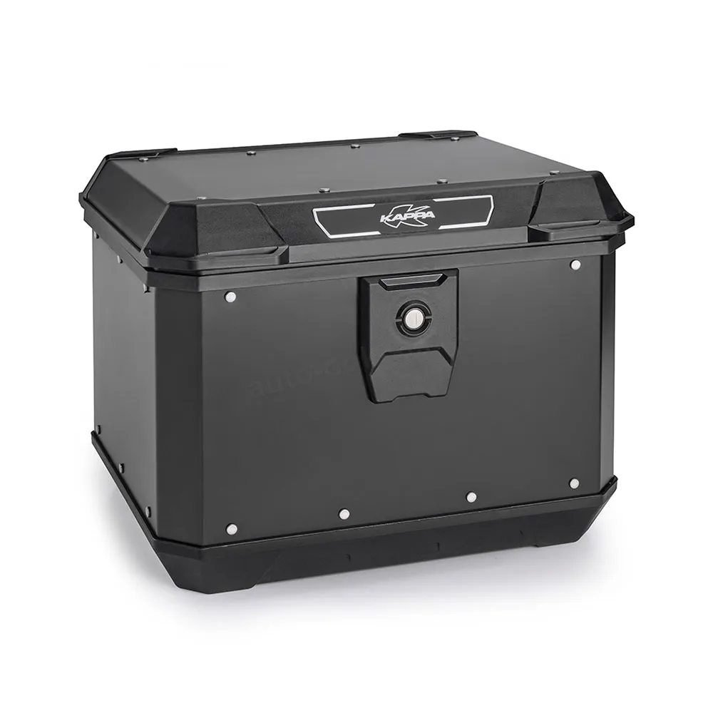Centralni kofer Kappa K’METROBOX KMX500B Alu crni Monolock 50L