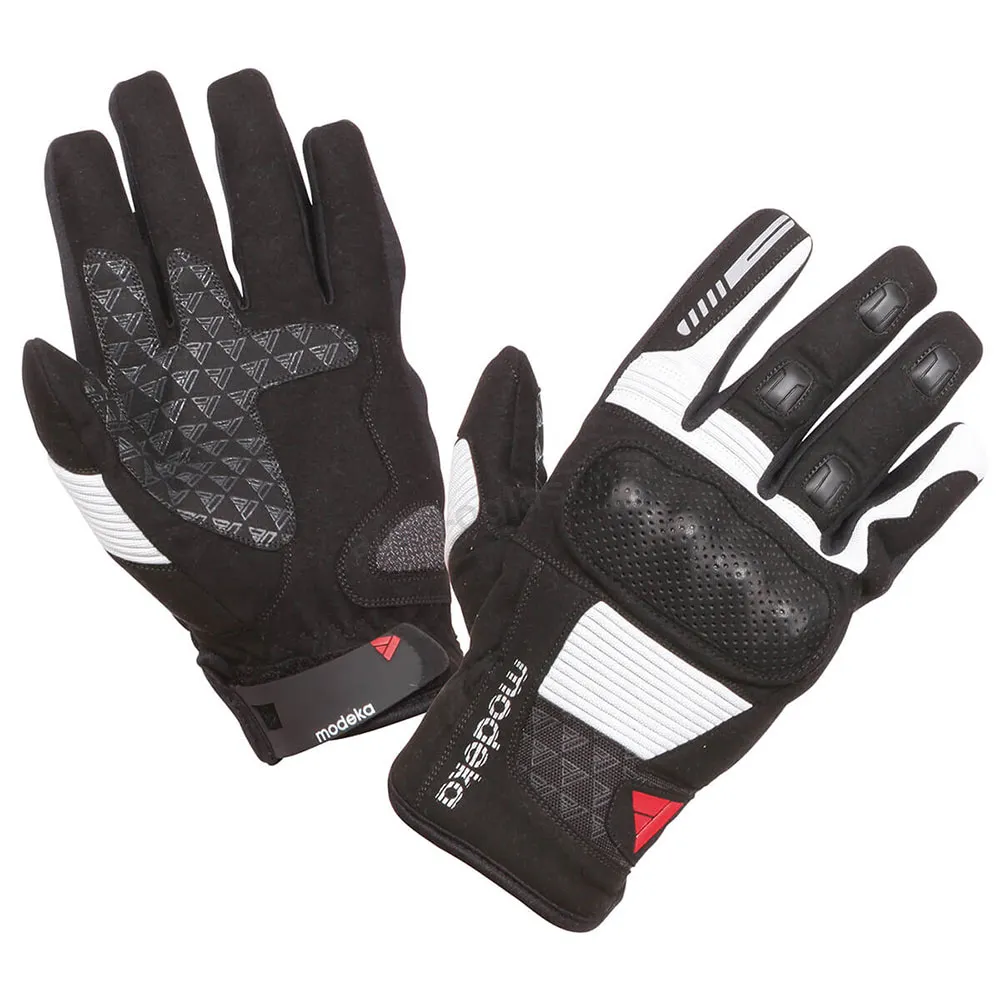 Rukavice FUEGO kratke crno svetlo sive 12 3XL MODEKA