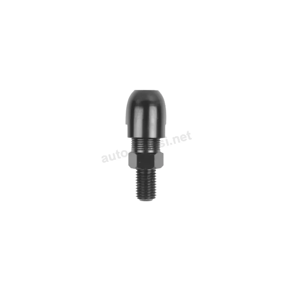 Adapter za retrovizor na kopču  M10 x 1.25mm desni navoj crni Vicma