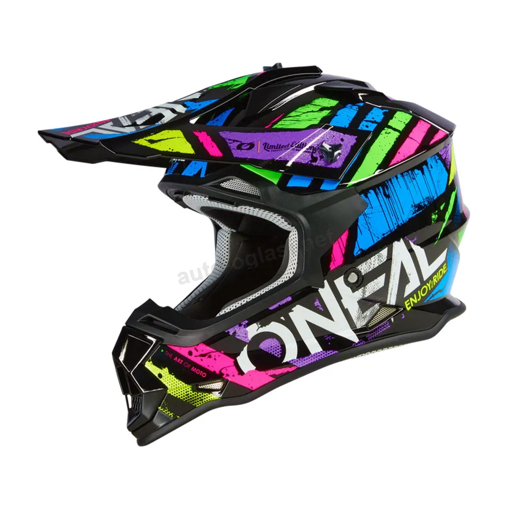 Kaciga ONEAL Cross 2SRS GLITCH multi L